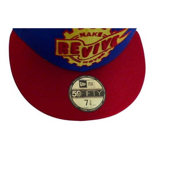 New Era 59Fifty Revive Skateboards Colorful Fitted Baseball Hat Size 7 3/8 - Picture 7 of 11